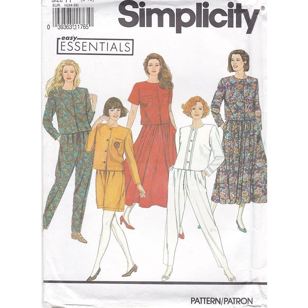 Simplicity Sewing Pattern 7511 Pants Shorts Skirt Top Misses Sizes 12-16
